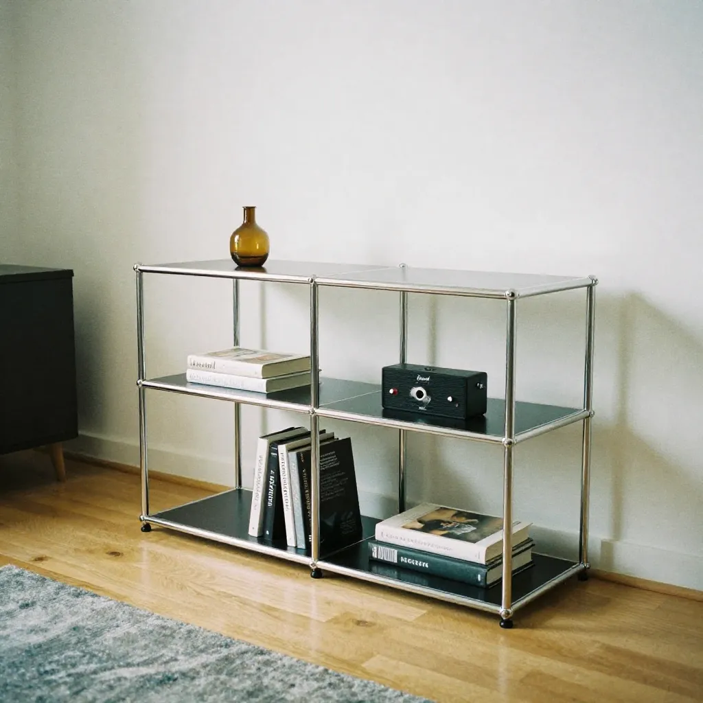 Micro bedroom with modular furniture